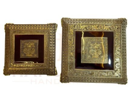 Gold Finish Pooja Choki