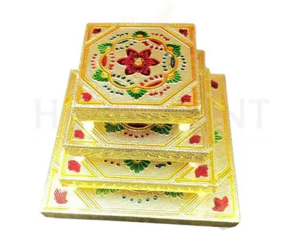 bush-bajot-golden-pooja-chowki