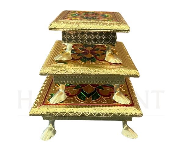 Choki (1) Golden Pooja Choki - Image 1