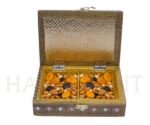 Decorative Dry Fruit Box – 2 Compartment Gift Box (7x5 Inch) - Image 2