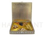 Decorative Dry Fruit Box – 4 Compartment Gift Box (10x10 Inch) - Image 2