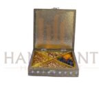 Decorative Dry Fruit Box – 4 Compartment Gift Box (8x8 Inch) - Image 3