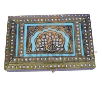 meenakari dry fruit box 6 compartment