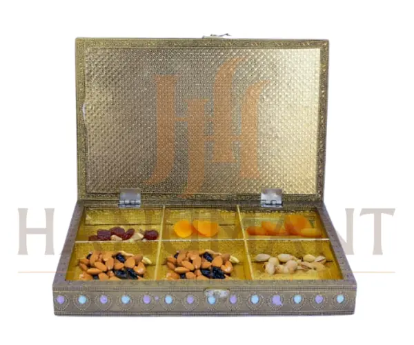 6 compartment dry fruit box