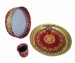 Karwa Chauth Pooja Thali Set 12 Inch - Image 2