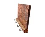 Meenkari Peacock Design 4 Hooks Key Holder - Image 2