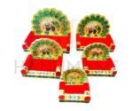 Traditional Meenakari Laddu Gopal Singhasan