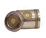 Meenakari Stainless Steel Container Set – Premium Storage Container for Kitchen & Wedding Gift - Image 7