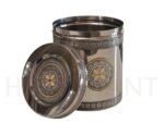 Meenakari Stainless Steel Container Set – Premium Storage Container for Kitchen & Wedding Gift - Image 4