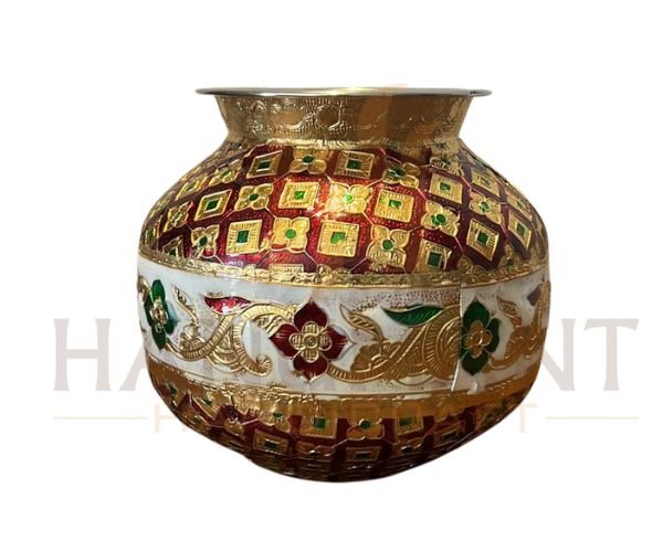 Premium Meenakari Kalash & Decorative Lota Premium Meenakari Kalash & Decorative Lota - Image 1