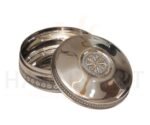 Luxury Stainless Steel Decorative Storage Box – Handcrafted Steel Container for Festival & Gifting - Set of 4 - Image 10