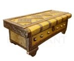 Handcrafted Heritage Vanity Box – Red & Gold Vintage Style - Image 2