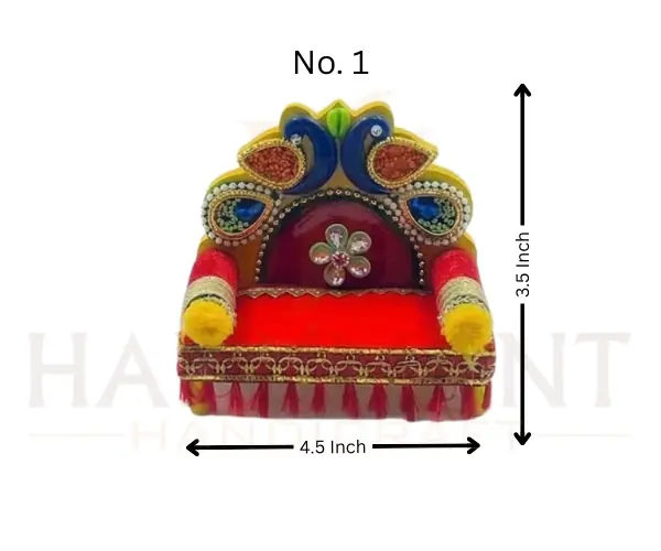Designer Ladoo Gopal Singhasan