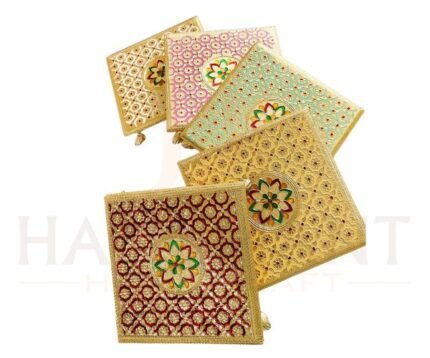 Meenakari Metal Chowki