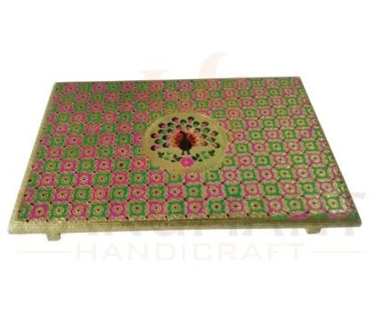 Pink Meenakari Patla