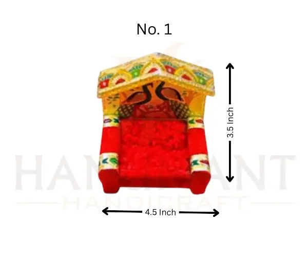 decorative mandir singhasan