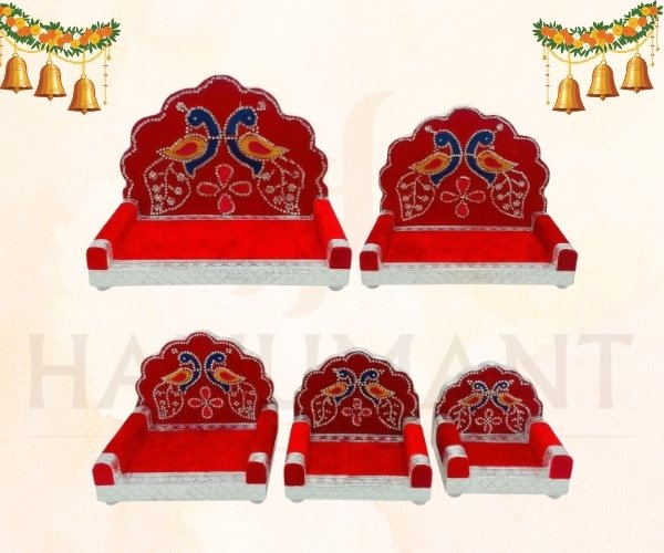 red velvet god singhasan red velvet god singhasan