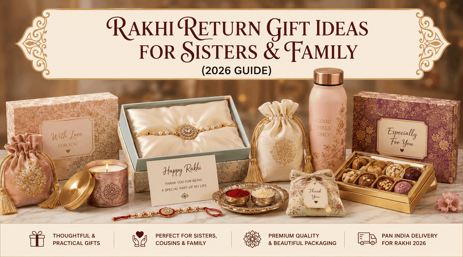 Rakhi Return Gift Ideas for Sisters & Family (2026 Guide)