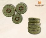 Handcrafted Meenakari Steel Gift Box Green for Dry Fruits & Festive Gifting - Image 2