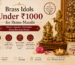 Brass Idols Under ₹1000 for Home Mandir